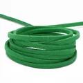Rolle mit grünem Wildlederband 3mm für DIY Schmuck und Traumfänger Herstellung - 1m (2,8mm Breite) / Smaragdgrün