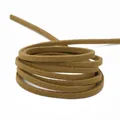 Braunes 3mm Wildlederband für handgemachten DIY-Schmuck und geflochtene Halsketten - 1m (2,8mm Breite) / Teebraun