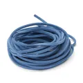 Spule aus 3mm blauem Wildlederimitat-Band für DIY-Schmuck und Traumfänger-Basteln - 4m (Breite 2,5-2,6mm) / Blassblau