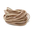 3mm khakifarbene Wildlederschnur für DIY-Traumfänger und Schmuckherstellung - 4m (Breite 2,5-2,6mm) / Khaki