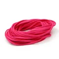 3mm rosapinkfarbenes Wildlederimitat-Band für DIY-Schmuck und Traumfänger-Weben - 4m (Breite 2,5-2,6mm) / Rosenrot