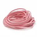 Rosa 3mm Wildlederband Spule für DIY-Schmuckherstellung und Traumfängerweben - 4m (Breite 2,5-2,6mm) / Rosa
