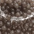 DIY 4-10mm ημιδιαφανείς γυάλινες χάντρες καφέ καπνού με λεία επιφάνεια και τρύπες - 10mm (10 Τεμάχια/Συσκευασία) / Σκούρο Καφέ