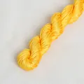 Helgeel gevlochten koord voor DIY-sieraden maken en handgemaakte hobby accessoires - Geel