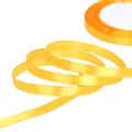Rollo de cinta de satén dorado brillante para manualidades y accesorios pelo 6mm - Naranja