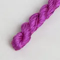 Glanzend paars gevlochten koord voor doe-het-zelf sieraden en handgemaakte armbanden - Violet