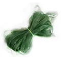 Faisceau de ruban d'organza en mousseline vert foncé pour bricolage et cadeaux - Vert clair