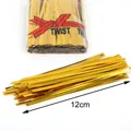 Lacci metallici dorati da 12cm per gioielli fai da te e confezioni regalo di lusso - 4mm x 12cm / Oro