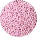 Roze glazen kralen in bulk met glanzende afwerking voor DIY sieraden maken - 3mm (Opening 0,8mm, 450g/Verpakking) / Roze