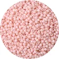 Glanzende roze glazen kralen voor het zelf maken van kettingen en armbanden - 3mm (Opening 0,8mm, 450g/Verpakking) / Lichtroze