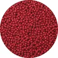 Dieprode glaskralen voor doe-het-zelf sieraden zoals armbanden en kettingen - 3mm (Opening 0,8mm, 450g/Verpakking) / Donkerrood