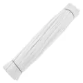 Détail de tiges de chenille blanches pour DIY, cure-pipes doux en liasse pour enfants - 5mm x 30cm / Blanc