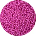 Roze ronde glazen kralen met glanzende afwerking voor DIY handgemaakte sieraden - 4mm (Opening 1mm, 450g/Verpakking, ca. 7000 stuks) / Roze Paars