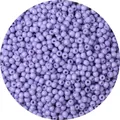Lavendelpaarse glazen rocaille kralen van 2mm voor DIY sieraden maken - 4mm (Opening 1mm, 450g/Verpakking, ca. 7000 stuks) / Paars