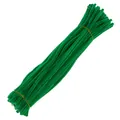 5cm vivid green pipe cleaners bundle for children DIY creative craft projects - 5mm x 30cm / Dark Green