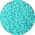 Tiffany blauwe glazen kralen voor DIY kettingen en handgemaakte sieraden maken - 4mm (Opening 1mm, 450g/Verpakking, ca. 7000 stuks) / Hemelsblauw