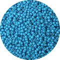 Donkerblauwe oliegeschilderde glazen kralen met gladde afwerking voor DIY sieraden - 4mm (Opening 1mm, 450g/Verpakking, ca. 7000 stuks) / Hemelsblauw