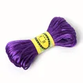 2.5mm purple Korean silk polyester cord for DIY bracelet making and jewelry weaving - 2.5MM Bundle / Purple
