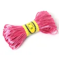 Rolle mit 2,5mm roter Polyester-Kordel für handgemachten Schmuck und Knotenweben - 2.5MM Bündel / Rosa