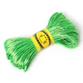 Leuchtend grüne 2,5 mm Polyesterschnur für DIY-Schmuck und geflochtene Armbänder - 2.5MM Bündel / Fluoreszierendes Grün