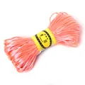 2,5 mm leuchtend rosa-orangefarbene koreanische Seidenkordel für DIY-Schmuckherstellung - 2.5MM Bündel / Wasserrosa