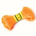 2,5 mm hellorangefarbene koreanische Seidenkordel für DIY Flechtschmuck und Handwerk - 2.5MM Bündel / Orange