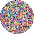 Macaron color snowflake polymer clay slices for DIY crafts and phone case decoration - 20g/Pack (Approx. 1000 pcs) / Mixed Snowflake (Diameter 5mm)
