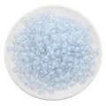 Light blue frosted star-shaped acrylic beads for DIY handmade bracelets and hair ties - 11x11.5mm (30g/pack approx 83 pieces) / Transparent Light Blue Star