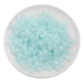 Light blue frosted acrylic star-shaped beads for DIY handmade jewelry crafting - 11x11.5mm (30g/pack approx 83 pieces) / Frosted Sky Blue Star