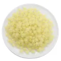 Frosted yellow acrylic star beads for DIY handmade jewelry and bracelet making - 11x11.5mm (30g/pack approx 83 pieces) / Frosted Yellow Star