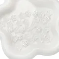 Pearl white flower gradient beads for DIY jewelry and handmade bracelets making - 13x12mm (10 Pieces/Pack) / Pearl White