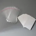 6x10cm Schmuckkarten mit Klarsichtbeuteln für handgefertigte Ohrringe und Zubehör - Papierkarten Und OPP Beutel Set / 20 Sets/Packung (6x10cm) / Weiß