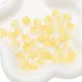 Yellow gradient glass flower beads for handmade jewelry making and DIY crafts - 13x12mm (10 Pieces/Pack) / Gradient Yellow