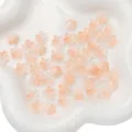 Pink gradient cherry blossom beads with frosted texture for DIY jewelry making - 11mm (10 Pieces/Pack) / Gradient Nude Pink