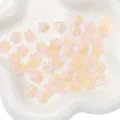Pink and yellow gradient cherry blossom charms for handmade DIY jewelry bracelets - 11mm (10 Pieces/Pack) / Gradient Orange Pink