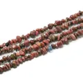 Polished natural red rhodochrosite stone beads for DIY jewelry and bracelets making - Medium / Natural Rhodochrosite Chips