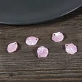 Pendentifs pétales rose nacré avec trous pré-percés pour création de bijoux DIY - Sac Standard / Petit Rose (15mmx17mm)