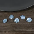 Pendentifs pétales bleus en résine perlée ABS pour bijoux DIY et épingles à cheveux - Sac Standard / Grand Bleu (18mmx20mm)