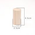 Base difusora de aceites esenciales de madera de haya con ranura, 4.5cm alto - Madera de Hemu 4.5x2.5cm