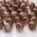 10mm cat-eye resin beads in deep purple and brown for DIY jewelry making - 10mm (10 Pcs/Pack) / Dark Coffee