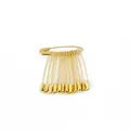 Set mit 11 goldenen Sicherheitsnadeln aus Eisen für DIY-Stricken und Markieren - Einfacher Stil / Breite 7xLänge 32mm (50 Stück/Packung) / Gold