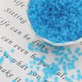 3mm matte hemelblauwe glazen kralen voor DIY sieraden en handgemaakte kunst - 3mm (Ongeveer 20g/Pak) / Hemelsblauw