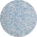 Iridescent light blue glass seed beads with AB coating for DIY jewelry making - 4mm (0.8mm Hole/450g Pack) / Blue Series
