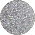 Rainbow AB coated clear glass beads for DIY jewelry making in round clustered shape - 4mm (0.8mm Hole/450g Pack) / Gray