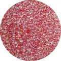 Pink iridescent glass seed beads with center hole for DIY jewelry making 450g - 4mm (0.8mm Hole/450g Pack) / Red