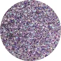 Iridescent light purple glass seed beads with AB coating for DIY jewelry making - 4mm (0.8mm Hole/450g Pack) / Balsam Purple