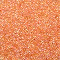 Perles de rocaille 2-4mm orange clair irisé pour bijoux et bricolage créatif - Orange & Jaune