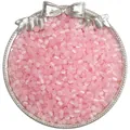 Perles en verre œil de chat rose clair 4mm translucides pour création de bijoux DIY - 4mm / Rose