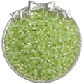 Perles en verre œil de chat vert clair 4mm pour bijoux DIY et bracelets artisanaux - 4mm / Vert Bourgeon