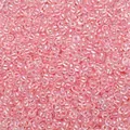 Perles de rocaille roses irisées pour la création de bijoux DIY et artisanat - Cramoisi